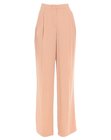 MALÌPARMI Casual trouser Blush 71% Acetate, 29% Viscose