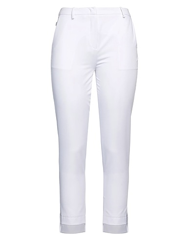 JIJIL Pantalone Bianco 75% Poliestere, 20% Viscosa, 5% Elastan, Acetato, PBT - Polibutilentereftalato