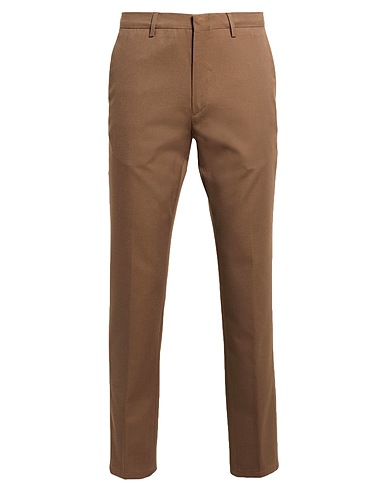 DUNHILL Casual pants Khaki 59% Cotton, 41% Wool