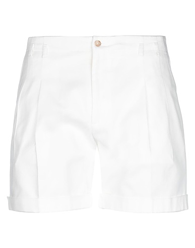 DOLCE&GABBANA Shorts & Bermuda White 99% Cotton, 1% Elastane
