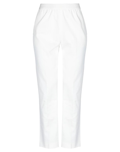 AGNONA Casual trouser White 97% Cotton, 3% Elastane