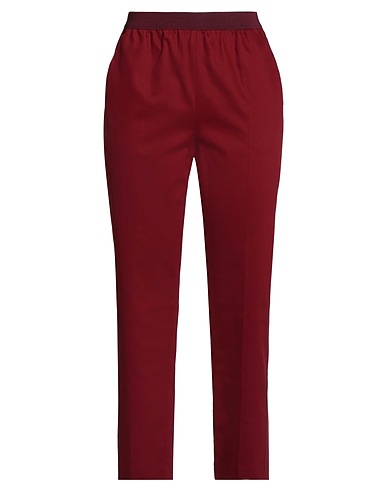 AGNONA Pantalone Bordeaux 97% Cotone, 3% Elastan