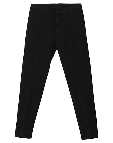 DUNHILL Casual pants Black 97% Cotton, 3% Elastane