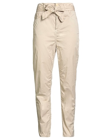 HAIKURE Casual pants Beige 97% Cotton, 3% Elastane