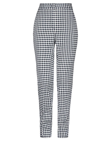 ALBERTA FERRETTI Casual pants Midnight blue 52% Linen, 46% Cotton, 2% Elastane