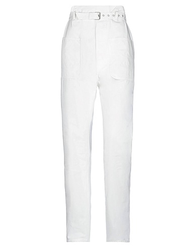 ISABEL MARANT Casual trouser White 100% Cotton