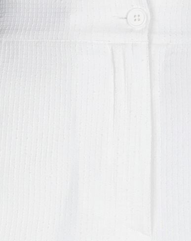 The M . Pants In White