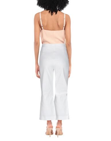 The M . Pants In White