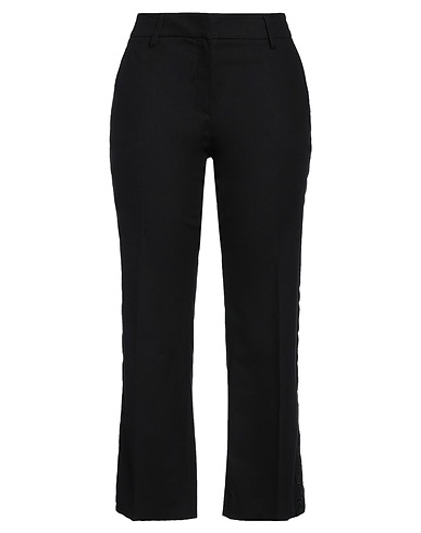 ROOM 52 Casual trouser Black 97% Cotton, 3% Elastane
