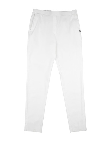 PINKO UP Casual trouser White 97% Cotton, 3% Elastane