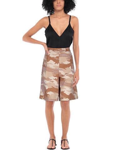 SOUVENIR SOUVENIR WOMAN SHORTS & BERMUDA SHORTS SAND SIZE M COTTON, ELASTANE 13529192BB 5