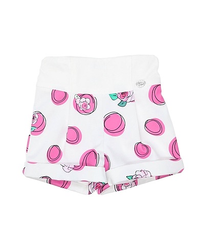 BYBLOS Shorts & Bermuda Bianco 95% Poliestere, 5% Elastan