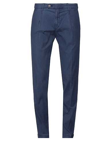 MICHAEL COAL Casual trouser Blue 96% Cotton, 4% Polyester