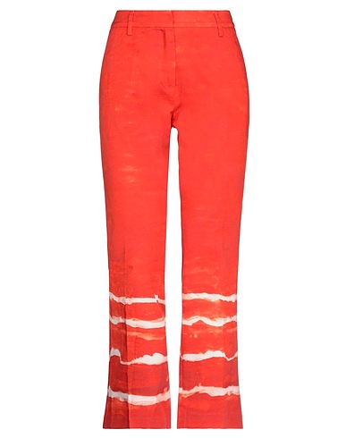 TRUE ROYAL Casual trouser Red 98% Cotton, 2% Elastane