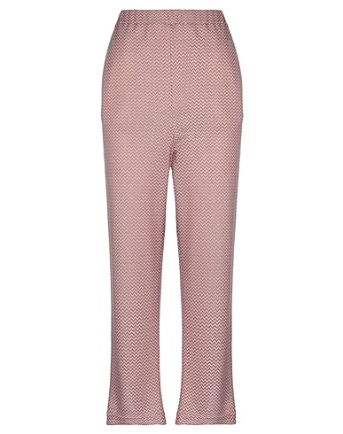 SUOLI Pantalone Rosa 87% Viscosa, 8% Poliestere, 5% Poliammide