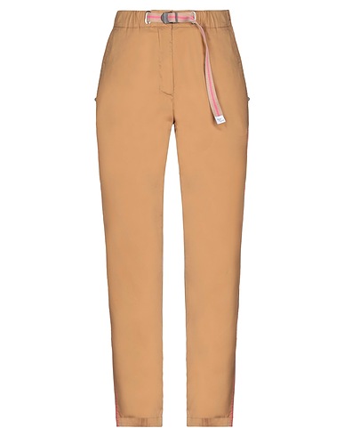 WHITE SAND Casual trouser Camel 79% Cotton, 18% Polyamide, 3% Elastane