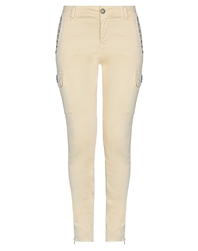 MASON'S Casual trouser BEIGE 86% Cotton, 10% Polyester, 4% Elastane