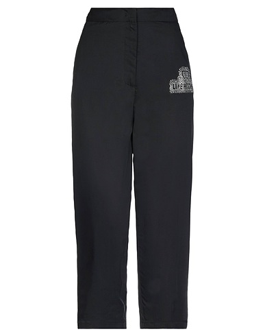 LOVE MOSCHINO Casual trouser Black 60% Cotton, 40% Viscose