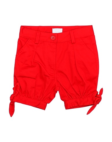 FUN & FUN Shorts & Bermuda Red 95% Cotton, 5% Elastane