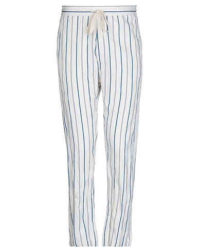 BARENA Casual trouser White 57% Viscose, 38% Cotton, 5% Metal