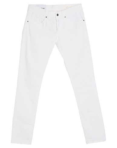 DONDUP 5-pocket White 96% Cotton, 4% Elastane