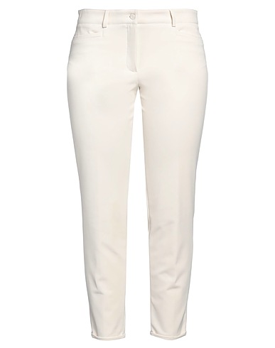 CAMBIO Casual trouser Cream 88% Polyamide, 12% Elastane