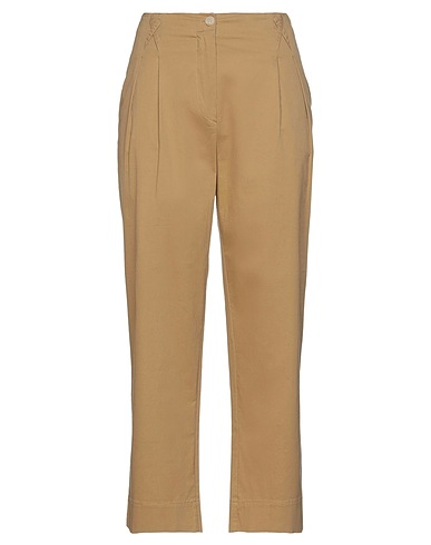SEMICOUTURE Casual trouser Sand 97% Cotton, 3% Elastane