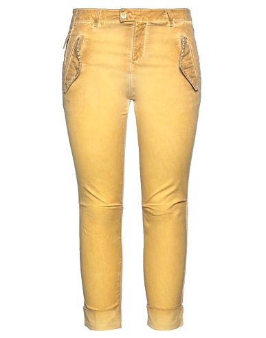 MASON'S Casual trouser Mustard 97% Lyocell, 3% Lycra®