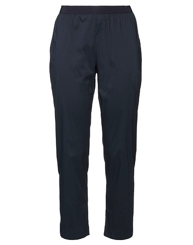 LIVIANA CONTI Повседневные брюки Иссиня-чёрный 68% Хлопок, 28% Полиамид, 4% Эластан