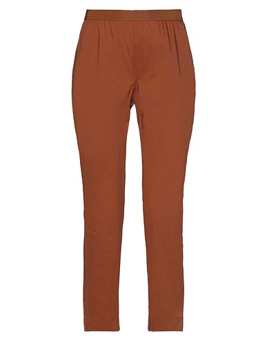 LIVIANA CONTI Casual παντελόνι Καφέ 68% Βαμβάκι, 28% Πολυαμίδη, 4% Ελαστάνη