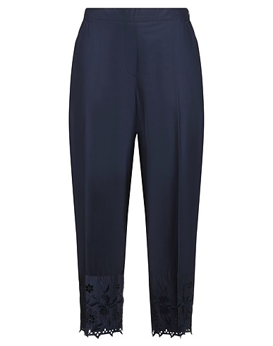 SEVENTY VENEZIA Casual trouser Navy blue 96% Cotton, 4% Elastane, Polyester