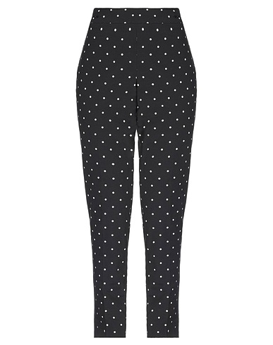 SEVENTY VENEZIA Casual trouser Black 60% Cotton, 35% Polyester, 5% Elastane