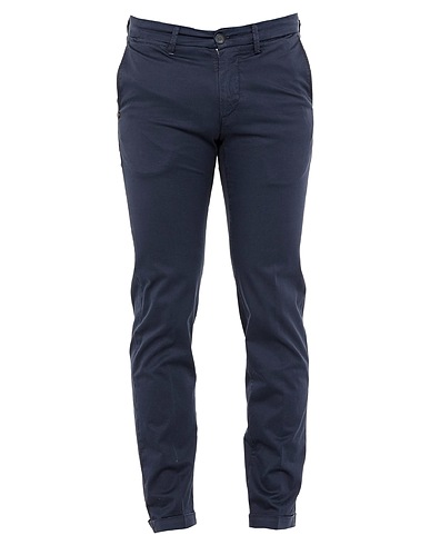 RE_HASH Pantalone Blu notte 97% Cotone, 3% Elastan