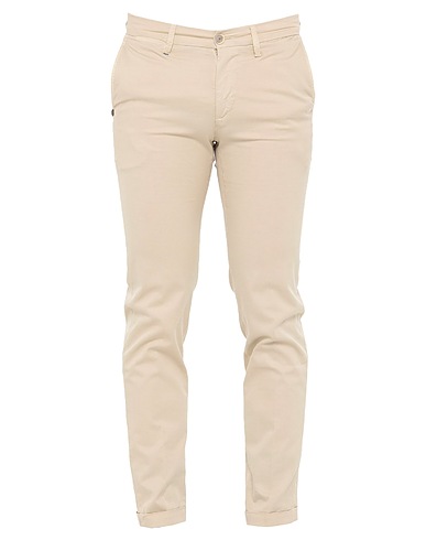 RE_HASH Pantalone Avorio 97% Cotone, 3% Elastan