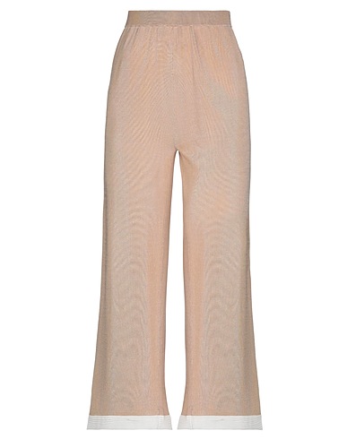 BOUTIQUE MOSCHINO Pantalone Sabbia 100% Viscosa, Poliammide
