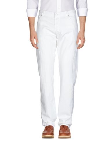 Shop Jacob Cohёn Man Pants White Size 31 Cotton, Linen, Elastane