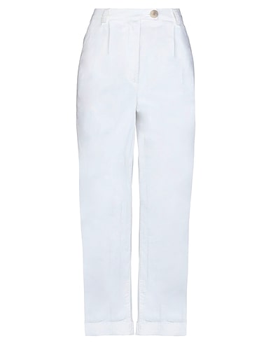 BARBA Napoli Casual pants White 97% Cotton, 3% Elastane