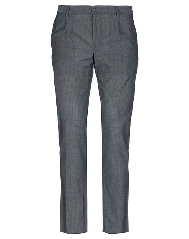 DANIELE ALESSANDRINI HOMME Pantalone Nero 60% Cotone, 40% Poliestere