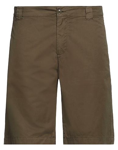 WOOLRICH Shorts & Bermuda Military green 100% Cotton