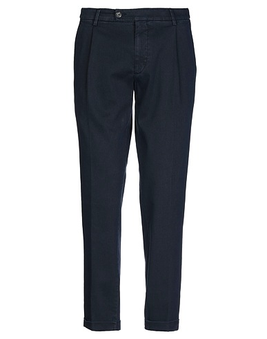 MICHAEL COAL Pantalone Blu notte 98% Cotone, 2% Elastan