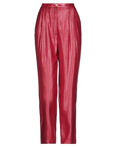 FORTE_FORTE Casual pants Garnet 78% Viscose, 22% Polyamide