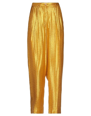 FORTE_FORTE Hosen Gold 78% Viskose, 22% Polyamid