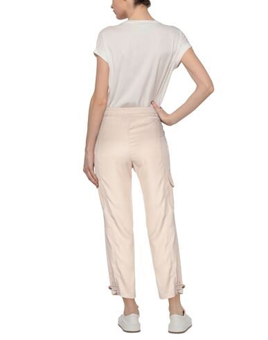 Shop Liu •jo Woman Pants Sand Size 10 Viscose In Beige