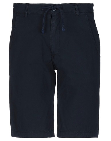 ALPHA STUDIO Shorts & Bermuda Blu notte 97% Cotone, 3% Elastan