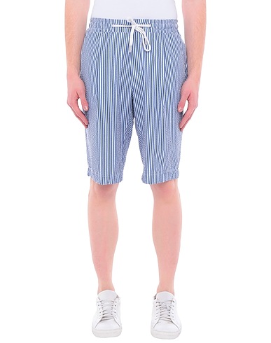 OBVIOUS BASIC Shorts & Bermuda Blue 100% Cotton