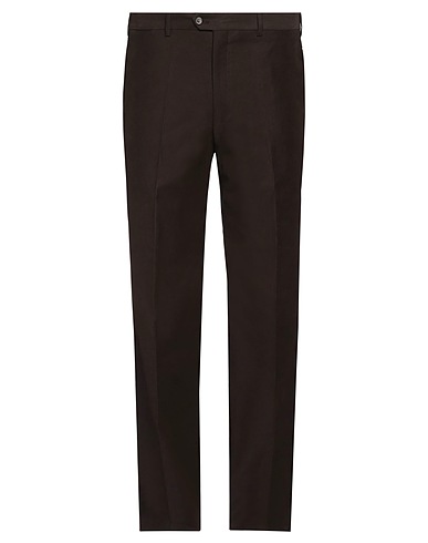 CANALI Casual pants Dark brown 100% Cotton