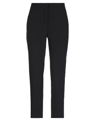 Kaos Woman Pants Black Size 2 Polyester, Elastane