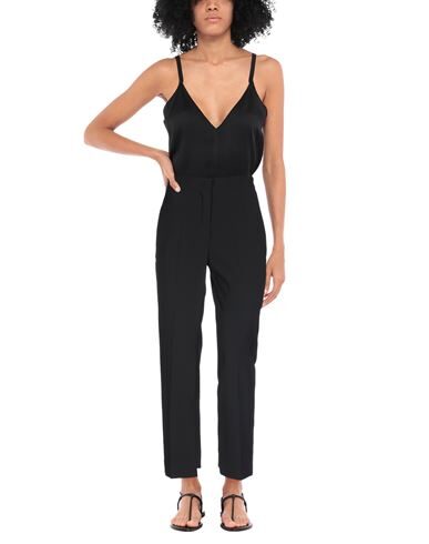 Kaos Woman Pants Black Size 2 Polyester, Elastane In Black