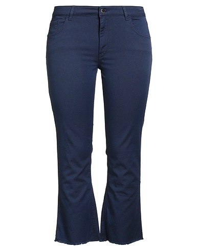 RE_HASH Casual pants Navy 97% Cotton, 3% Elastane