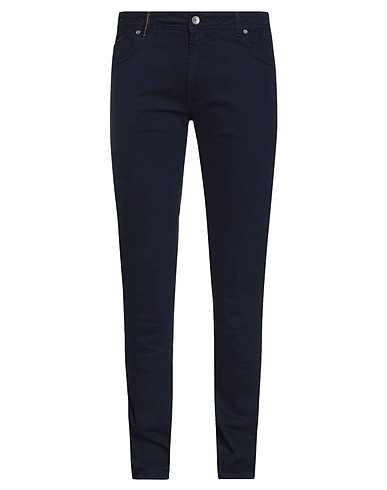 RE_HASH Casual trouser PRECIOUS Midnight blue 98% Cotton, 2% Elastane